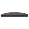 Vidaxl trapmatten zelfklevend 20 stuks 56x17x3 cm antraciet halfrond