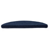 Vidaxl trapmatten zelfklevend 20 stuks 56x17x3 cm marineblauw halfrond