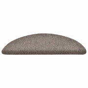 Vidaxl trapmatten zelfklevend 30 stuks 56x17x3 cm beige halfrond - afbeelding 3