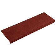 Vidaxl trapmatten zelfklevend 30 stuks 65x21x4 cm bordeaux rood - afbeelding 2
