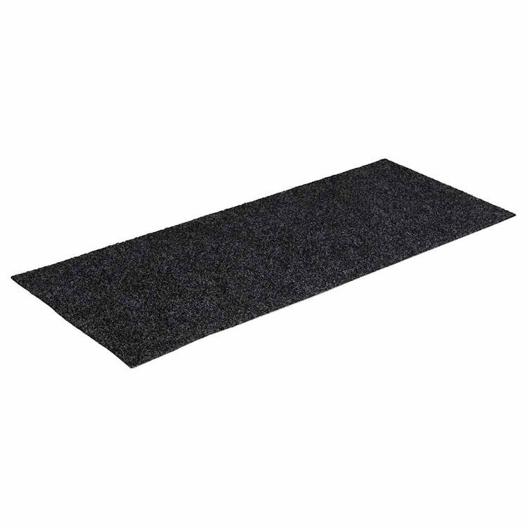 Vidaxl trapmatten zelfklevend 30 stuks 60x25 cm donkergrijs rechthoekig
