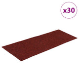 Vidaxl trapmatten zelfklevend 30 stuks 60x25 cm bordeaux rood rechthoekig - afbeelding 2