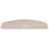 Vidaxl trapmatten 30 st 65x24x4 cm taupe halfrond groot
