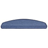 Vidaxl trapmatten 30 st 65x24x4 cm blauw halfrond groot