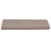 Vidaxl trapmatten 30 st 65x21x4 cm lichtbruin met rechthoekige rand