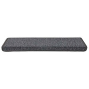 Vidaxl trapmatten 30 st 65x21x4 cm donkergrijs rechthoekige rand - afbeelding 3