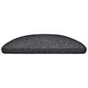 Vidaxl trapmatten 20 st 56x17x3 cm antraciet halfrond
