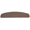 Vidaxl trapmatten 20 st 65x24x4 cm koffiebruin halfrond groot