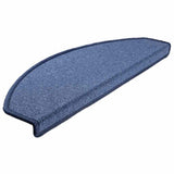 Vidaxl trapmatten 20 st 65x24x4 cm blauw halfrond groot - afbeelding 2