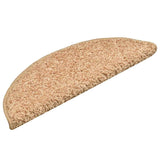 Vidaxl trapmatten 30 stuks 56x17x3 cm goud halfrond - afbeelding 2