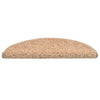 Vidaxl trapmatten 30 stuks 56x17x3 cm goud halfrond