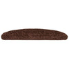 Vidaxl trapmatten 30 st 65x21x4 cm bruin halfrond groot