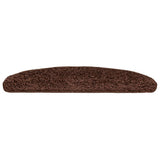 Vidaxl trapmatten 30 st 65x21x4 cm bruin halfrond groot - afbeelding 3