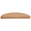 Vidaxl trapmatten 20 st 56x17x3 cm beige halfrond