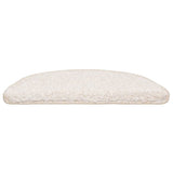 Vidaxl trapmatten 20 st 56x17x3 cm wit halfrond - afbeelding 3