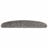 Vidaxl trapmatten 20 st 65x21x4 cm grijs halfrond groot