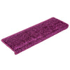Vidaxl trapmatten 20 st 65x21x4 cm violet rechthoekige rand