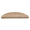 Vidaxl trapmatten zelfklevend sisal-look 30 st 56x17x3 cm zand