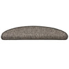 Vidaxl trapmatten zelfklevend sisal-look 30 st 65x21x4 cm grijs-beige