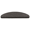 Vidaxl trapmatten zelfklevend sisal-look 30 st 65x21x4 cm antraciet