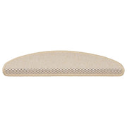 Vidaxl trapmatten zelfklevend sisal-look 30 st 65x21x4 cm berber - afbeelding 3