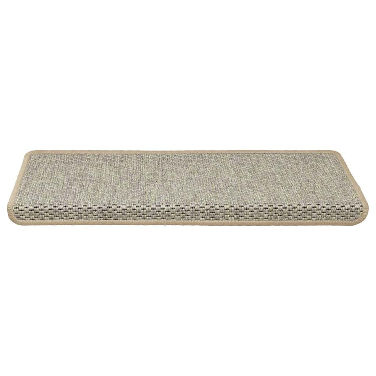 Vidaxl trapmatten zelfklevend sisal-look 30 st 65x21x4 cm lichtgroen