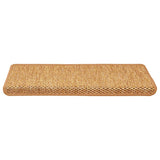 Vidaxl trapmatten zelfklevend 30 st sisal-look 65x21x4 cm sisal - afbeelding 3