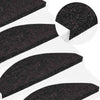 Vidaxl trapmatten zelfklevend 30 st 65x22,5x3,5 cm antraciet