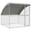 Vidaxl kippenhok zilver 2 x 2 x 2 m gegalvaniseerd staal