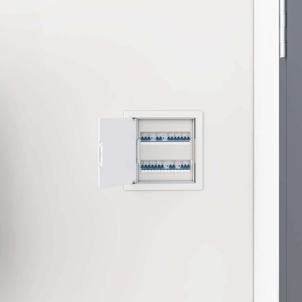 Vidaxl toegangs-panelen 2 st wit 15 x 15 cm abs kunststof