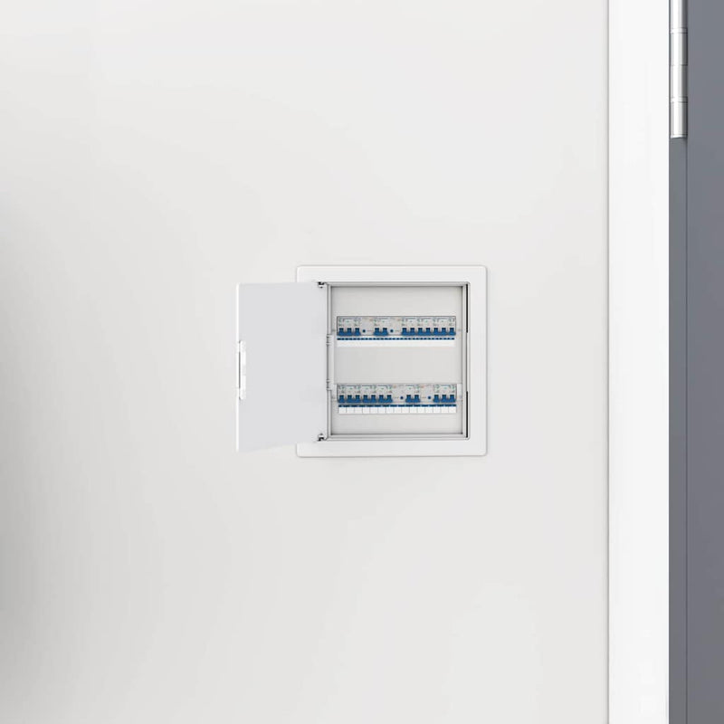 Vidaxl toegangs-panelen 2 pcs wit 15 x 15 cm abs kunststof