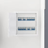 Vidaxl toegangs-panelen wit 30 x 30 cm abs kunststof