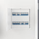 Vidaxl toegangs-panelen wit 40 x 40 cm abs kunststof