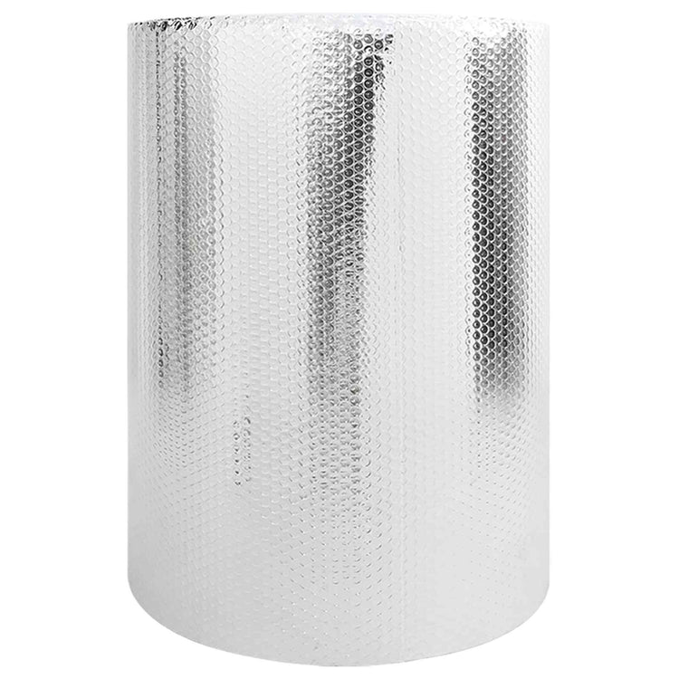 Vidaxl radiatorfolie zilver 15 x 0,6 m polyetheen