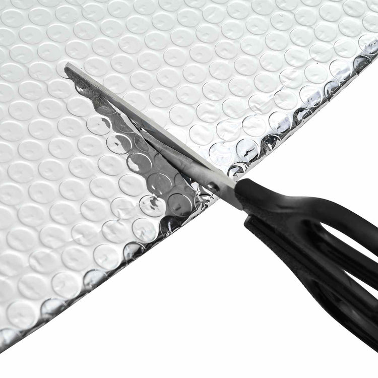 Vidaxl radiatorfolie zilver 30 x 1 m polyetheen