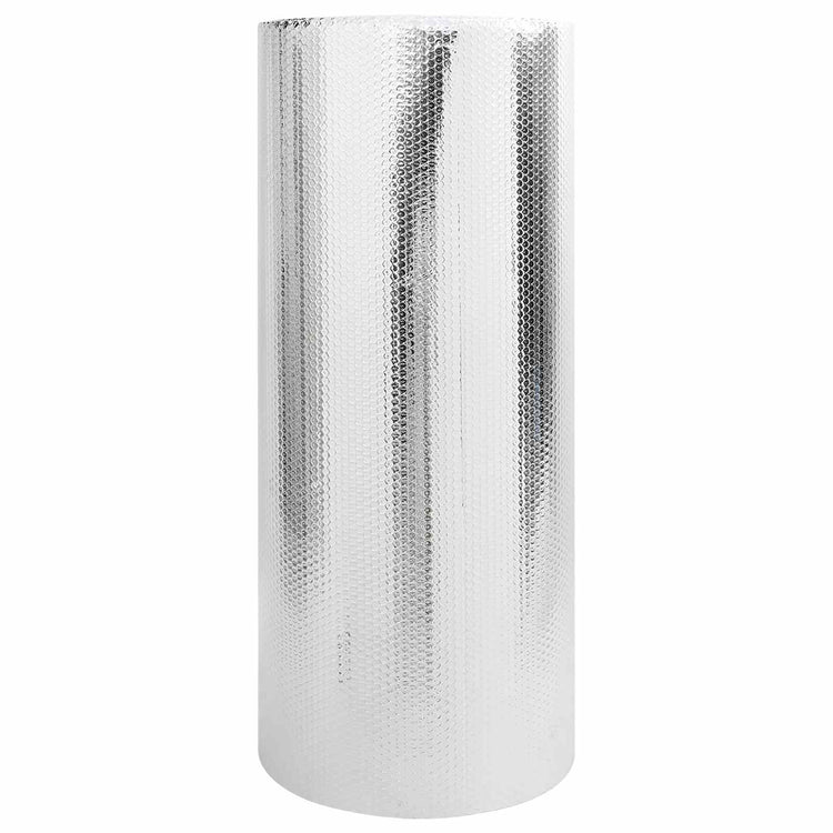 Vidaxl radiatorfolie zilver 30 x 1 m polyetheen