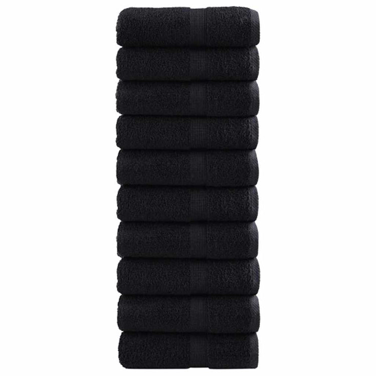 Vidaxl gastendoek solund 50 st zwart 30 x 30 cm 550 gsm