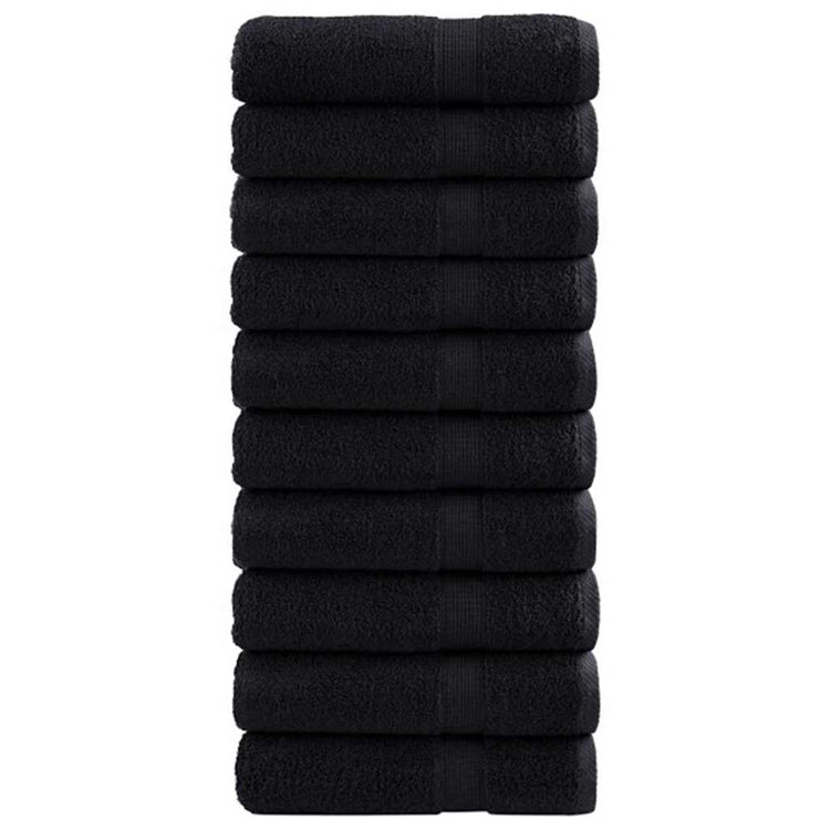 Vidaxl gastendoek solund 25 st zwart 100 x 150 cm 550 gsm