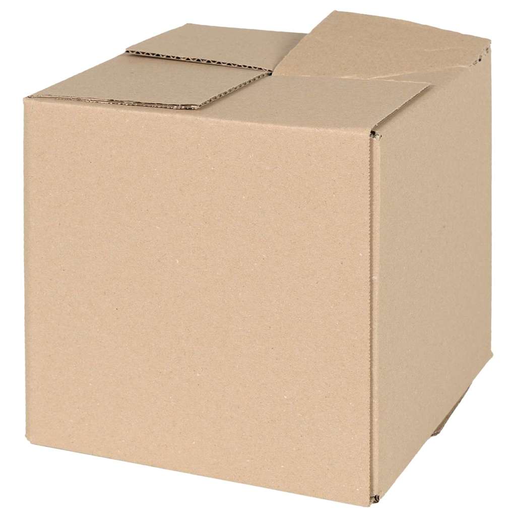Vidaxl vouwdoos met opslag 50 st naturel 20 x 20 x 20 cm karton
