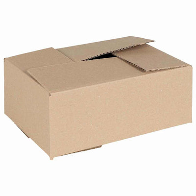 Vidaxl vouwdoos met opslag 50 st naturel 25 x 17,5 x 10 cm karton