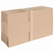 Vidaxl vouwdoos met opslag 50 st naturel 25 x 17,5 x 10 cm karton - afbeelding 3