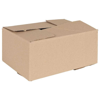 Vidaxl vouwdoos met opslag 50 st naturel 30 x 21,5 x 14 cm karton