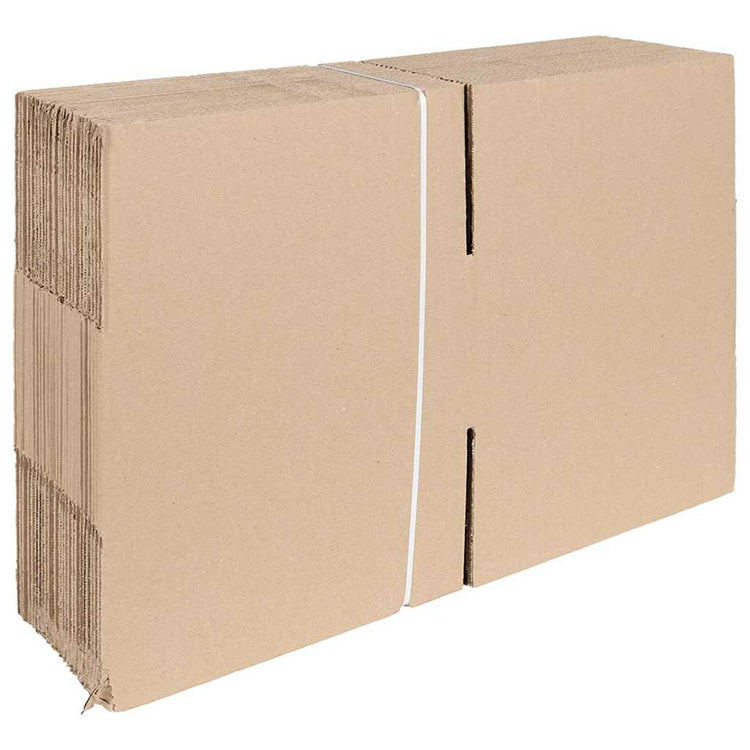Vidaxl vouwdoos met opslag 50 st naturel 30 x 30 x 15 cm karton