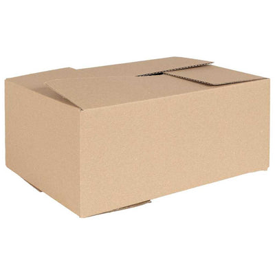 Vidaxl vouwdoos met opslag 50 st naturel 35 x 24 x 15 cm karton