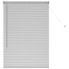 Vidaxl venetiaanse jaloezieën zilver 130 x 95 cm aluminium