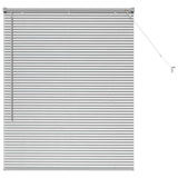 Vidaxl venetiaanse jaloezie zilver 130 x 100 cm 25 mm aluminium - afbeelding 2