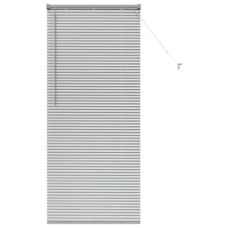 Vidaxl venetiaanse jaloezie zilver 175 x 70 cm 25 mm aluminium