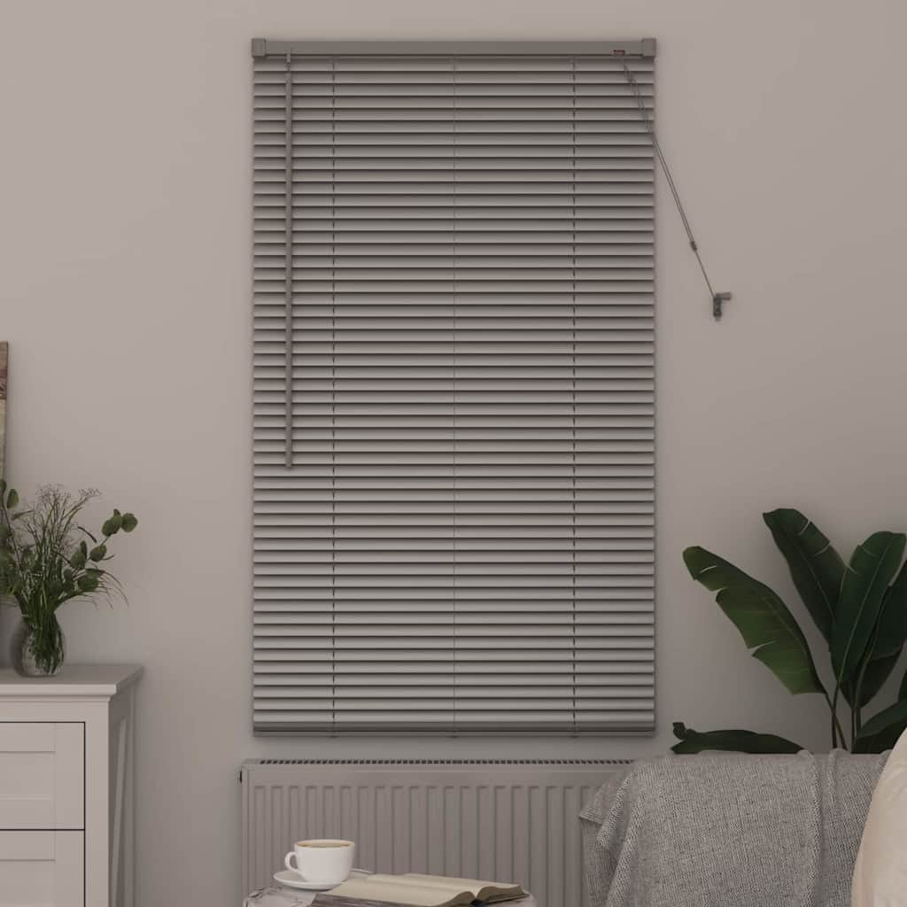 Vidaxl venetiaanse jaloezieën zilver 175 x 80 cm aluminium