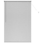 Vidaxl venetiaanse jaloezie zilver 175 x 115 cm 25 mm aluminium - afbeelding 2