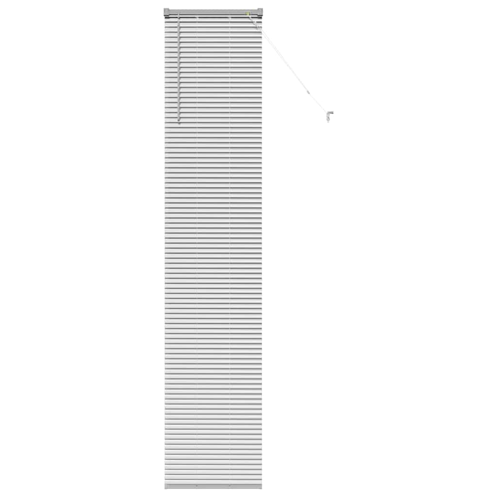 Vidaxl venetiaanse jaloezieën zilver 220 x 50 cm aluminium